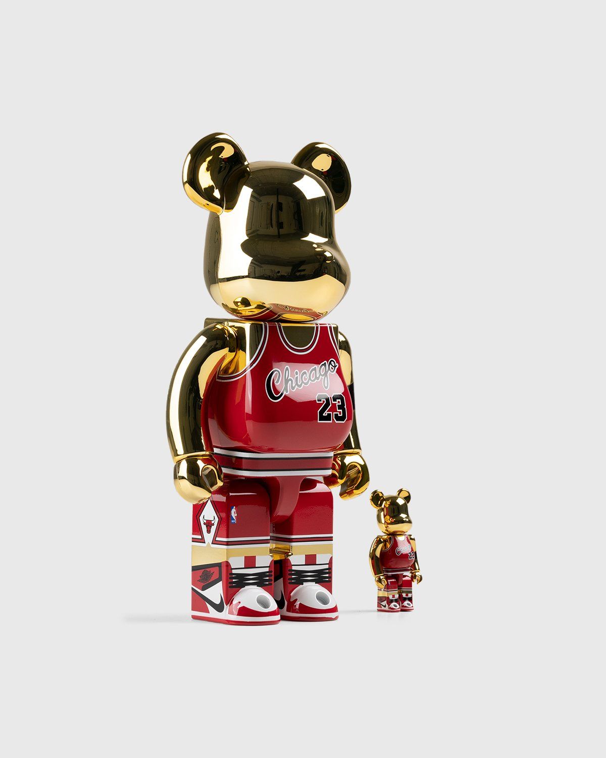 Medicom – Be@rbrick Michael Jordan 1985 Rookie Jersey 100% and 400% Set