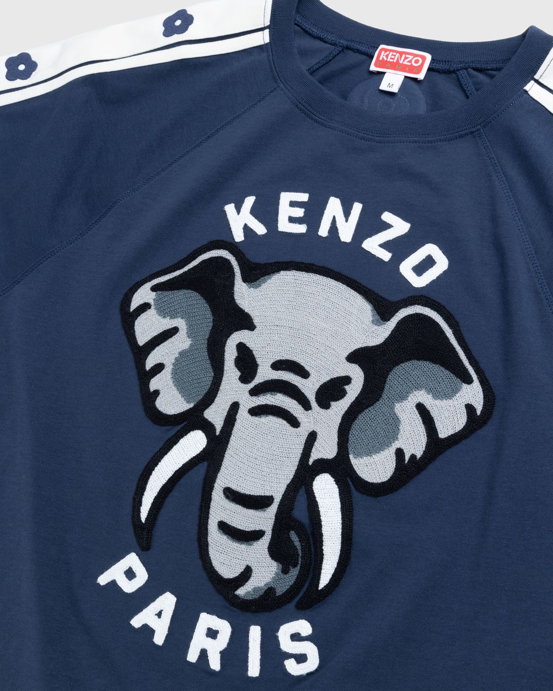 Kenzo Tshirt Monogram Blue main image 1