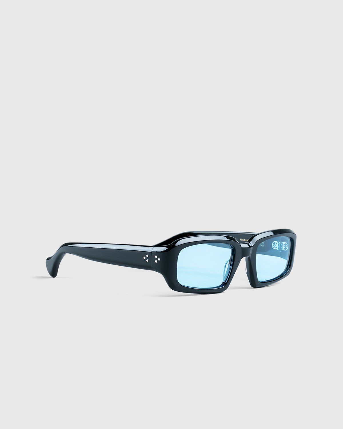 Port Tanger – Mektoub Black Rif Blue Lens - Sunglasses - Black - Image 2