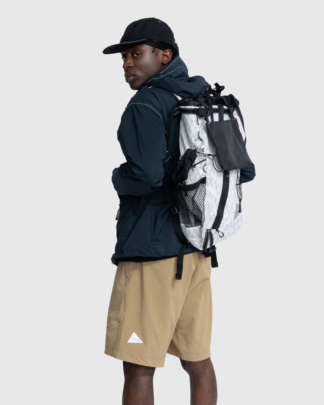 and wander ECOPAK 30L BACKPACK - OFF WHITE