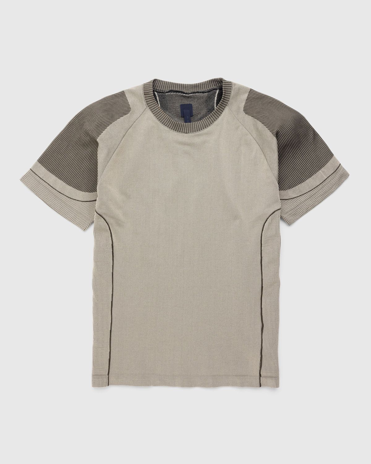 _J.L-A.L_ – Sollany Knitted Tee Brown/Sand - T-shirts - Green - Image 1