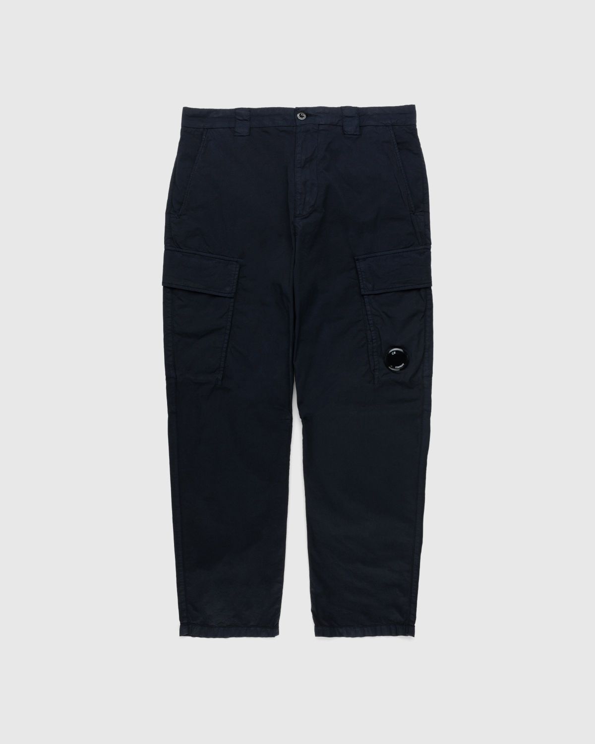 C.P. Company – Twill Stretch Cargo Pants Total Eclipse Blue - Pants - Blue - Image 1