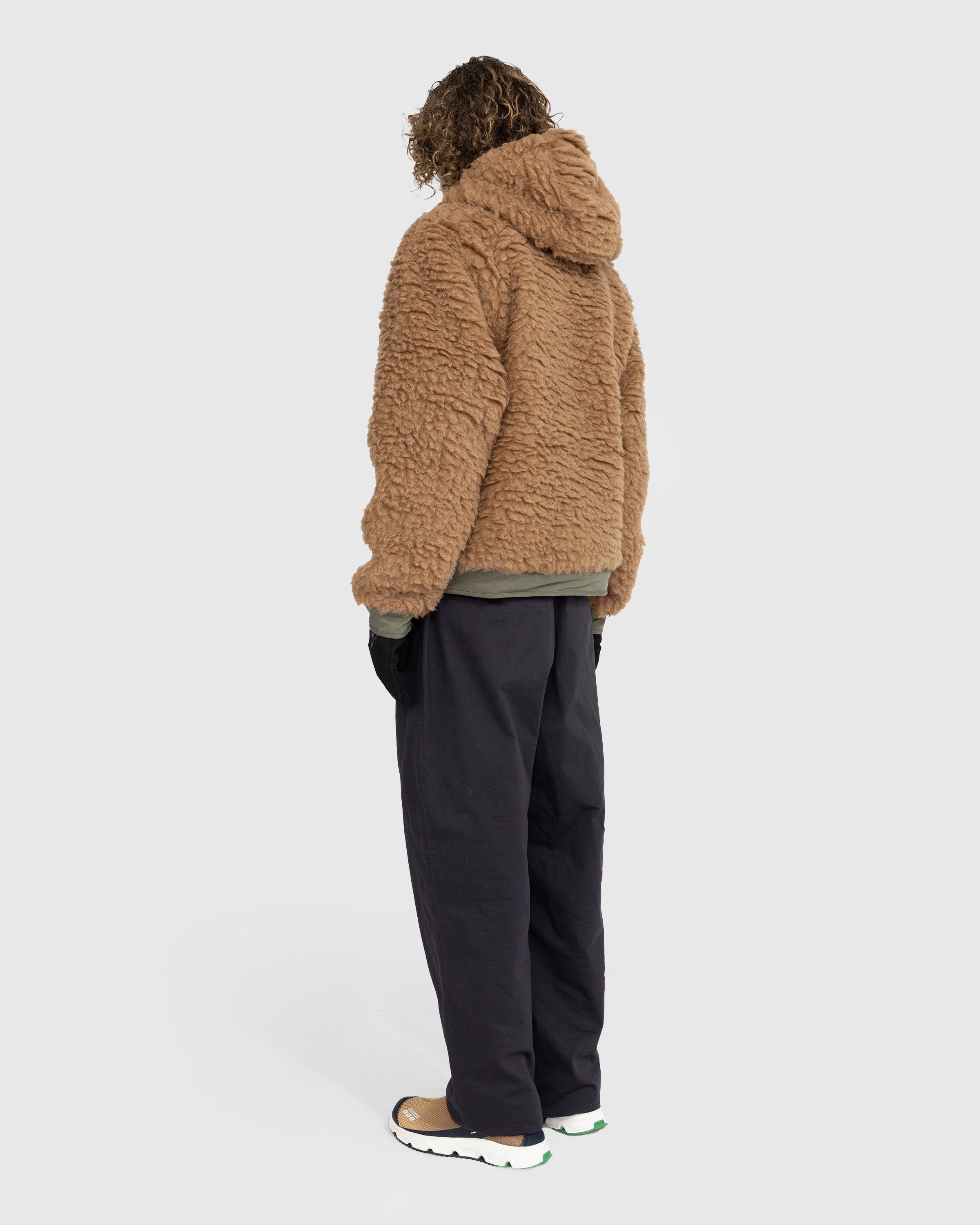 ROA – Polar Fleece Jacket Camel/Olive - Outerwear - Green - Image 4