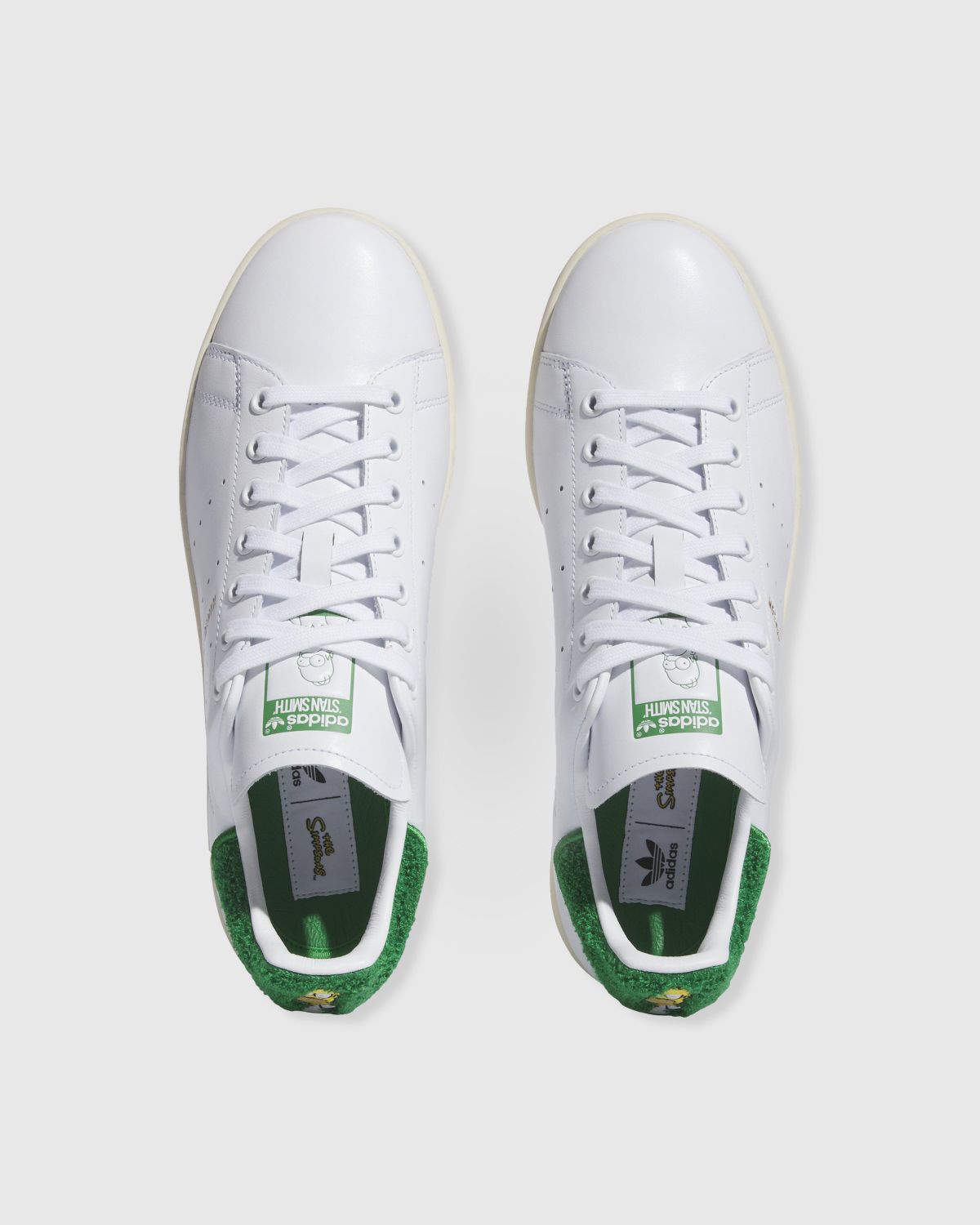 Adidas – Stan Smith Homer Simpson White/Green | Highsnobiety Shop