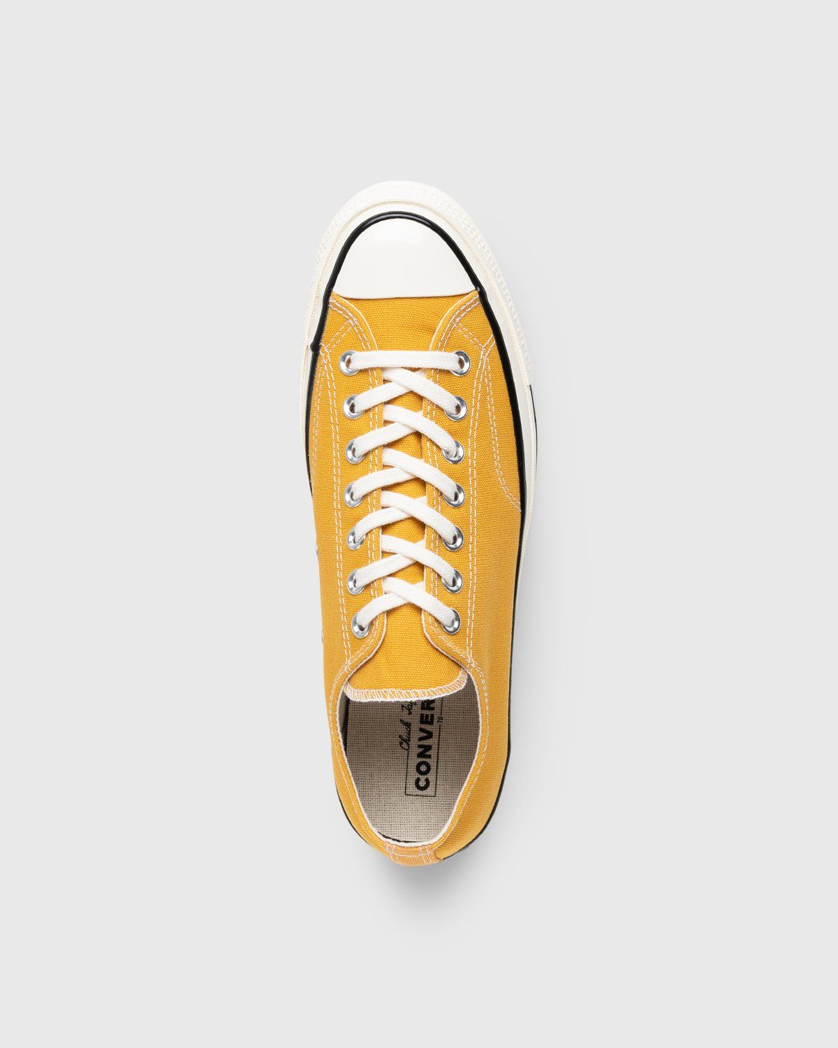 Converse – Chuck 70 Ox Sunflower/Black/Egret - Low Top Sneakers - Orange - Image 3