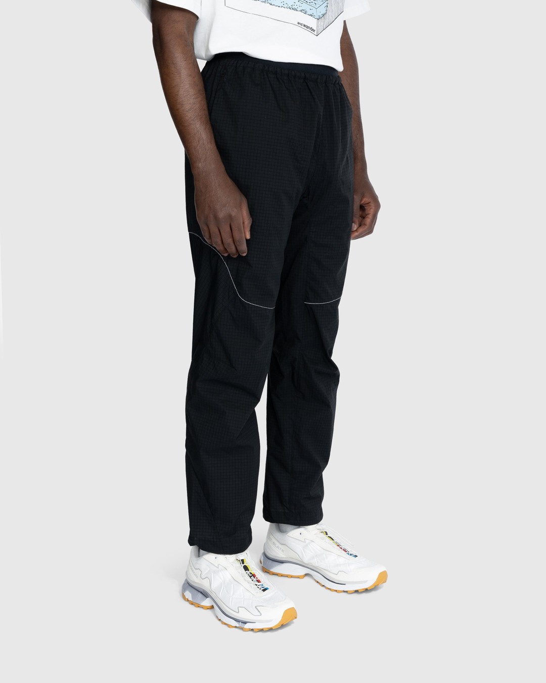 And Wander – Breath Ripstop Light Pants Black - Pants - Black - Image 3