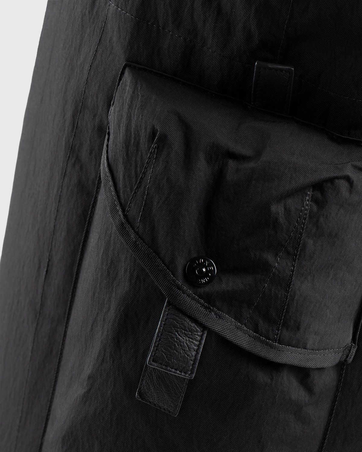 Stone Island – 91274 Nylon Twill Rucksack Black - Bags - Black - Image 4