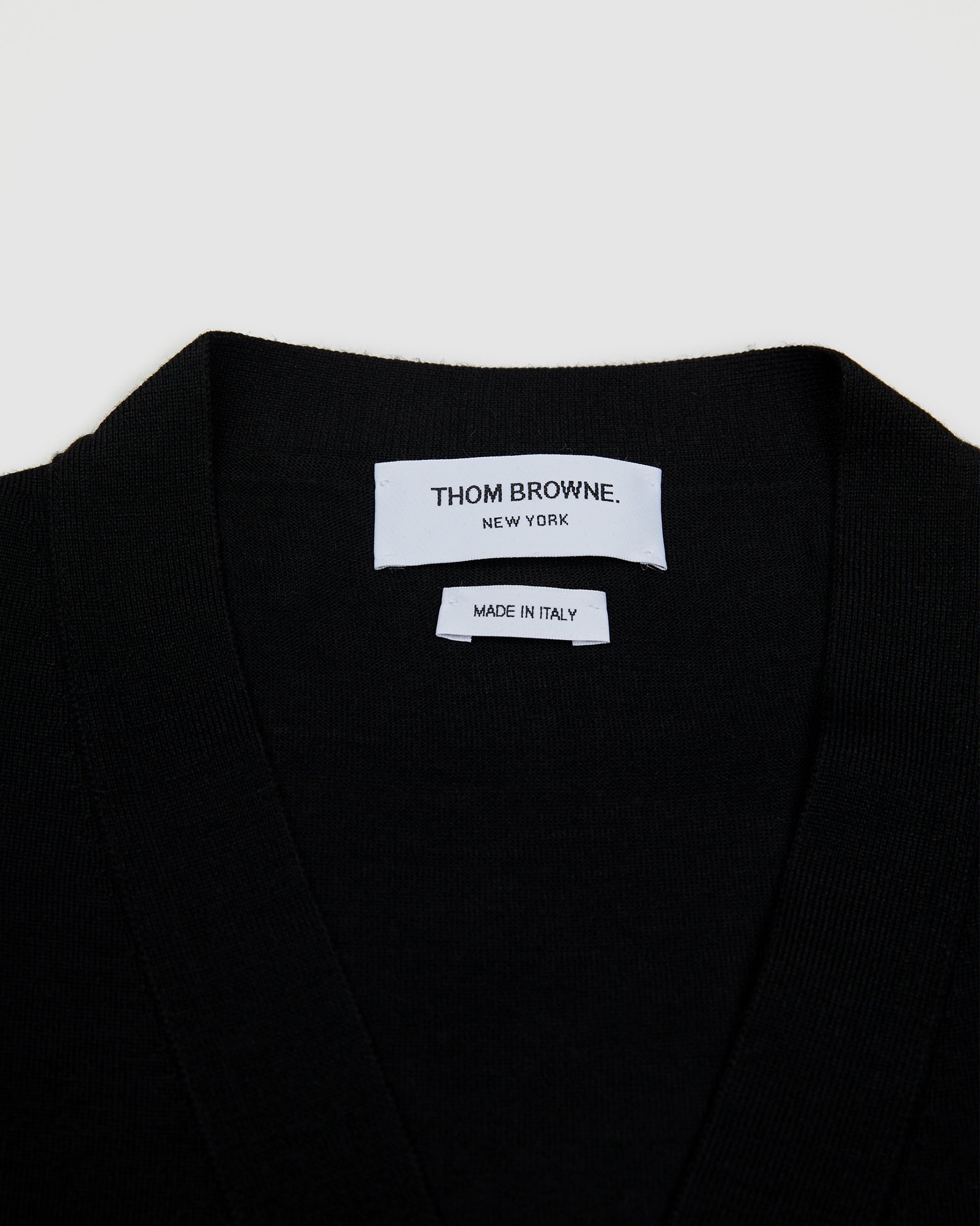 Colette Mon Amour x Thom Browne – Black Star Cardigan - Sweats - Black - Image 3