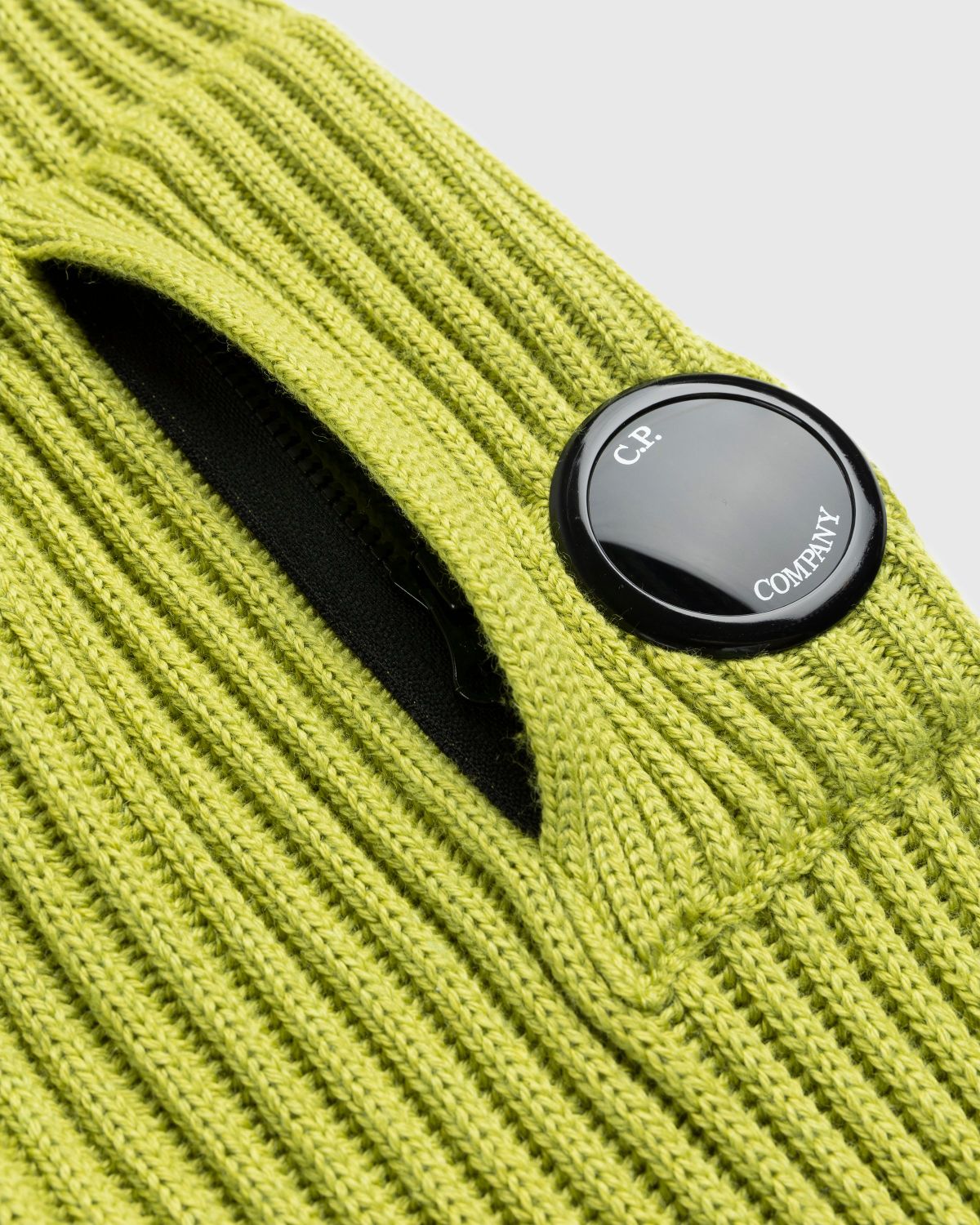 C.P. Company – Merino Wool Turtleneck Green - Knitwear - Green - Image 3