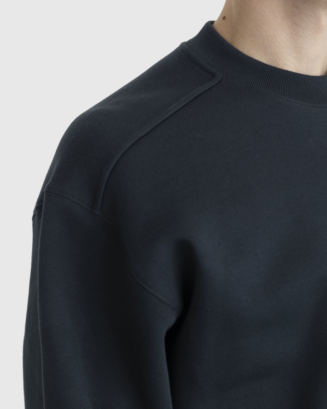 Y/Project – Pinched Logo Sweatshirt Navy - Sweats - Blue - Image 7