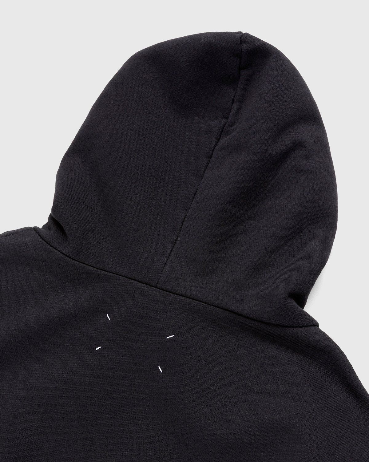 Maison Margiela – Logo Hoodie Black - Sweats - Black - Image 3