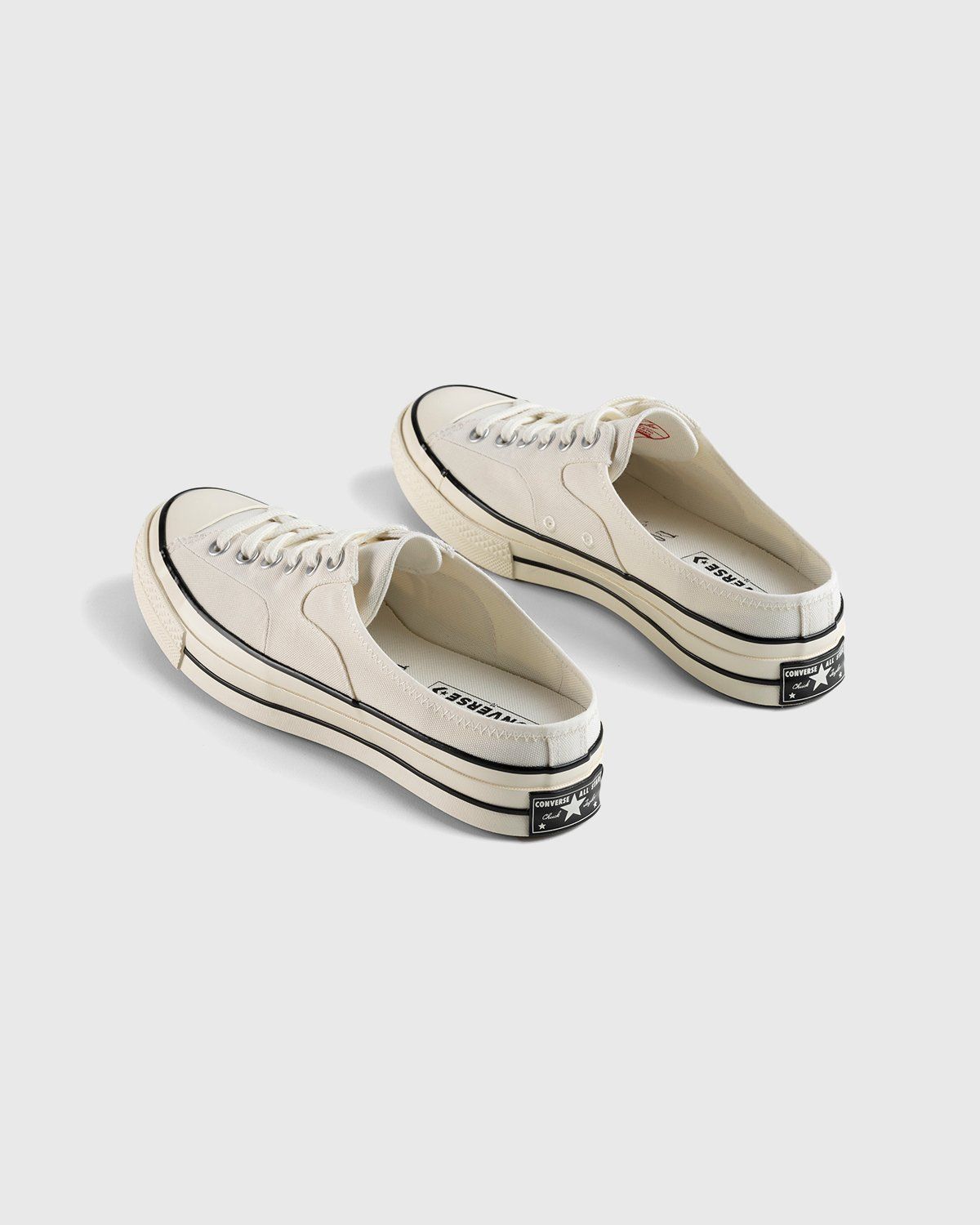 Converse – Chuck 70 Mule Slip Egret/Egret/Black - Sneakers - Beige - Image 3