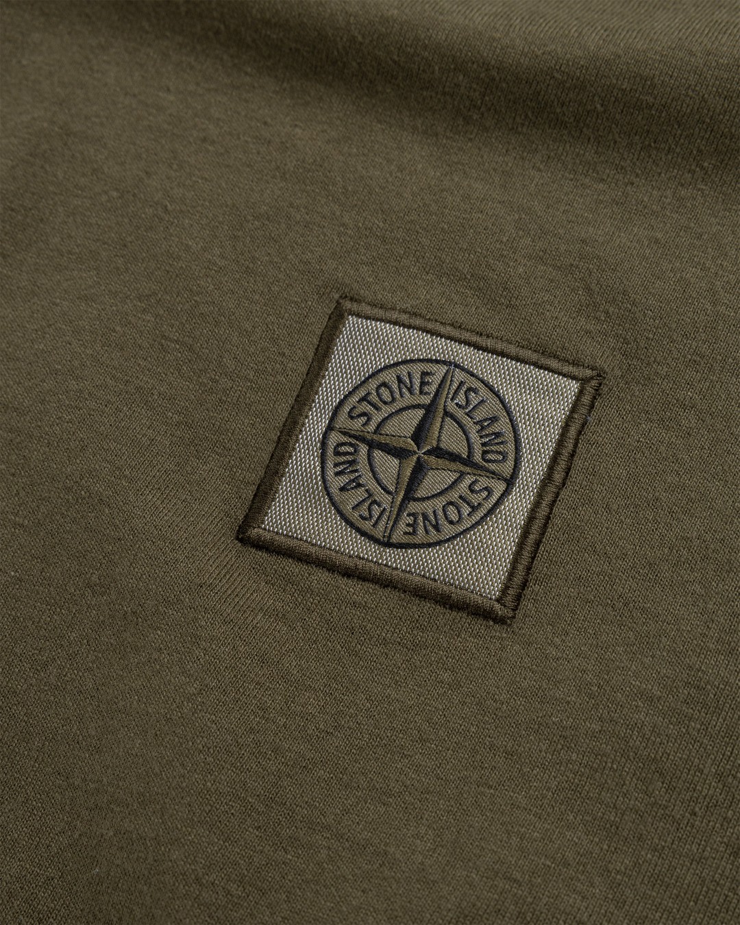 Stone Island – Fissato Longsleeve T-Shirt Olive - T-shirts - Green - Image 5