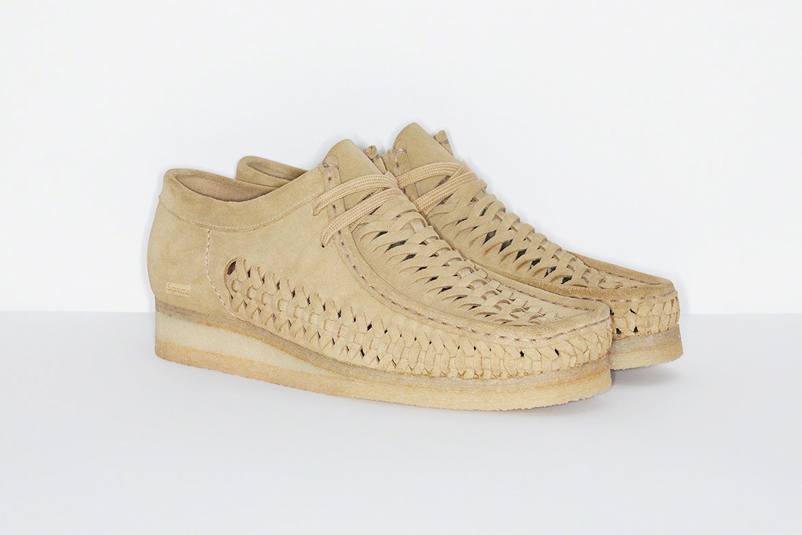 人気が高い Supreme - wallabee woven originals clarks supreme ブーツ -  www.collectiviteslocales.fr