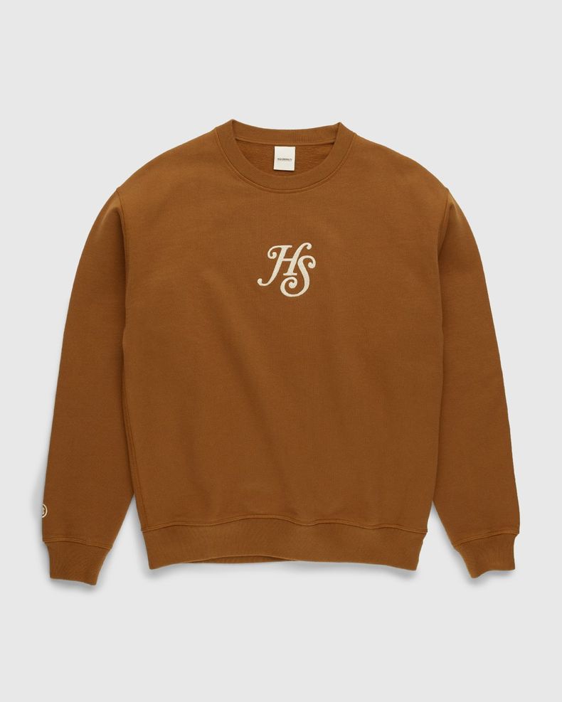 Logo Fleece Staples Crew Acorn