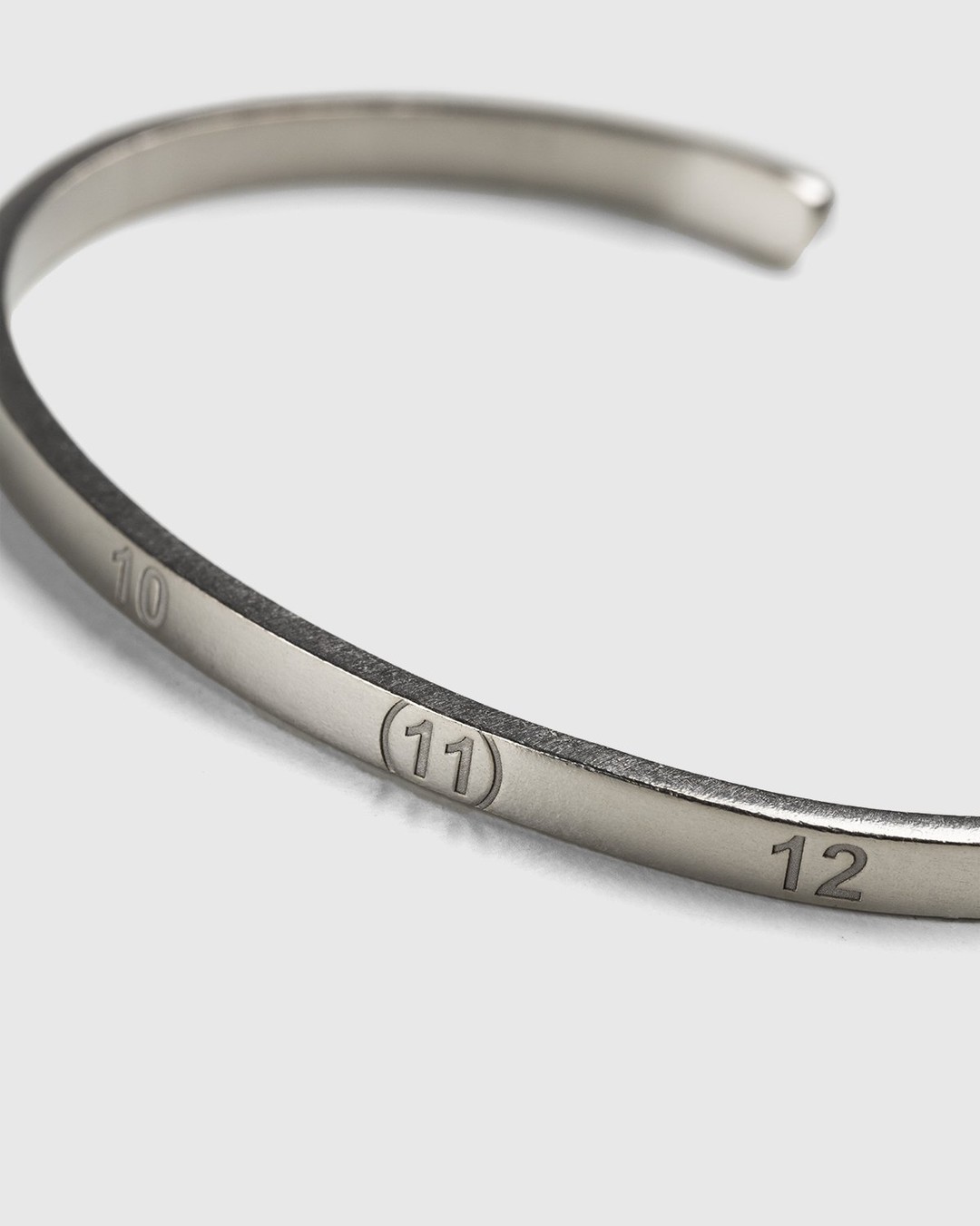 Maison Margiela – Numbers Slim Bracelet Silver - Jewelry - Silver - Image 3