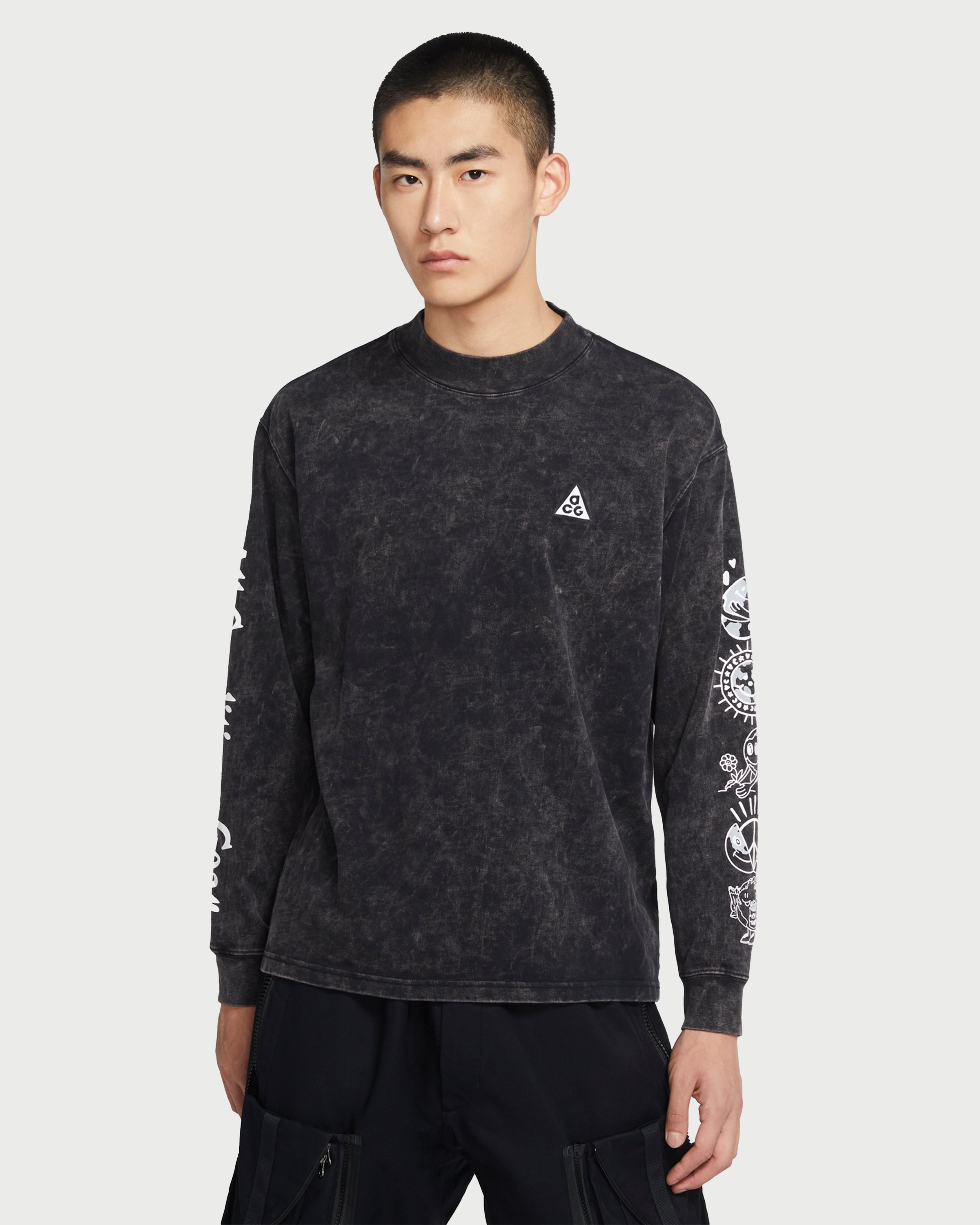 Nike ACG – Earth Men's Longsleeve Black - Longsleeves - Black - Image 2