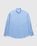 Auralee – Washed Finks Twill Big Shirt Blue