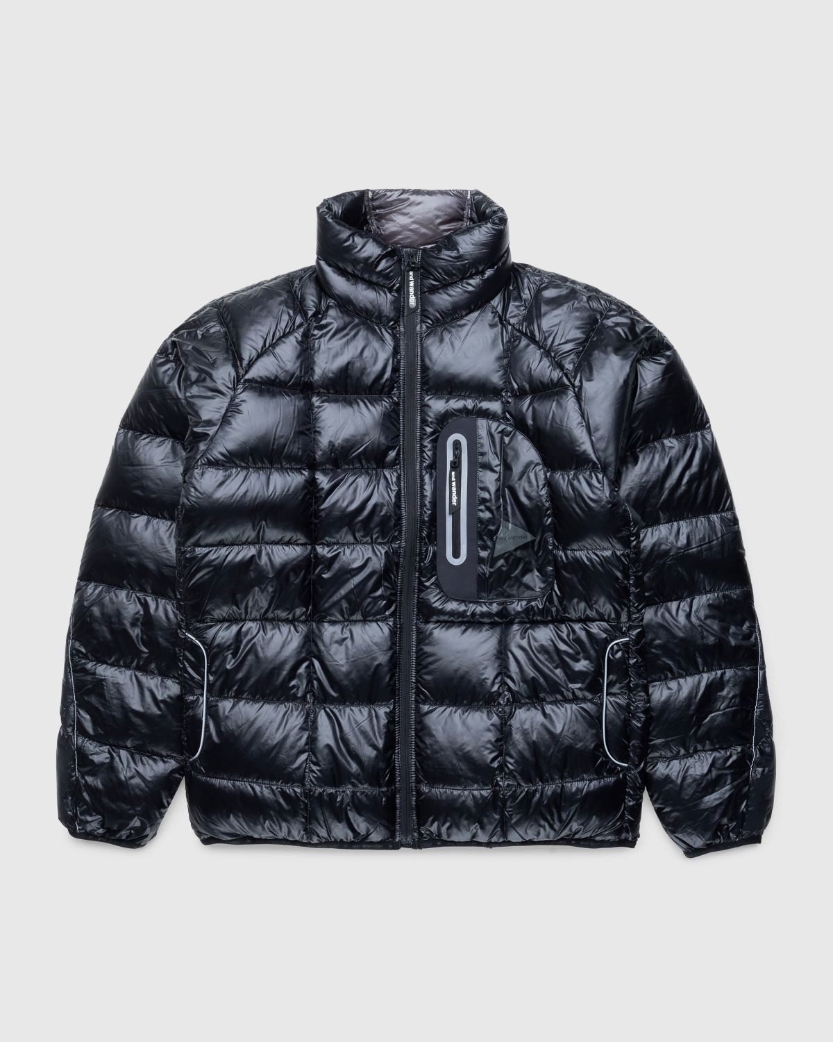 And Wander – Diamond Stitch Down Jacket Black