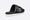 Oblique jacquard sandal black
