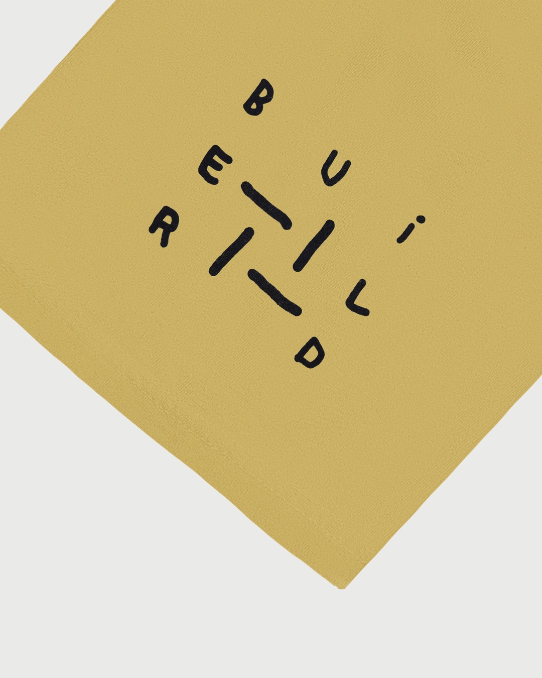 Infinite Archives – Tom Sachs Break The Cycle T-Shirt Mustard - T-shirts - Yellow - Image 3