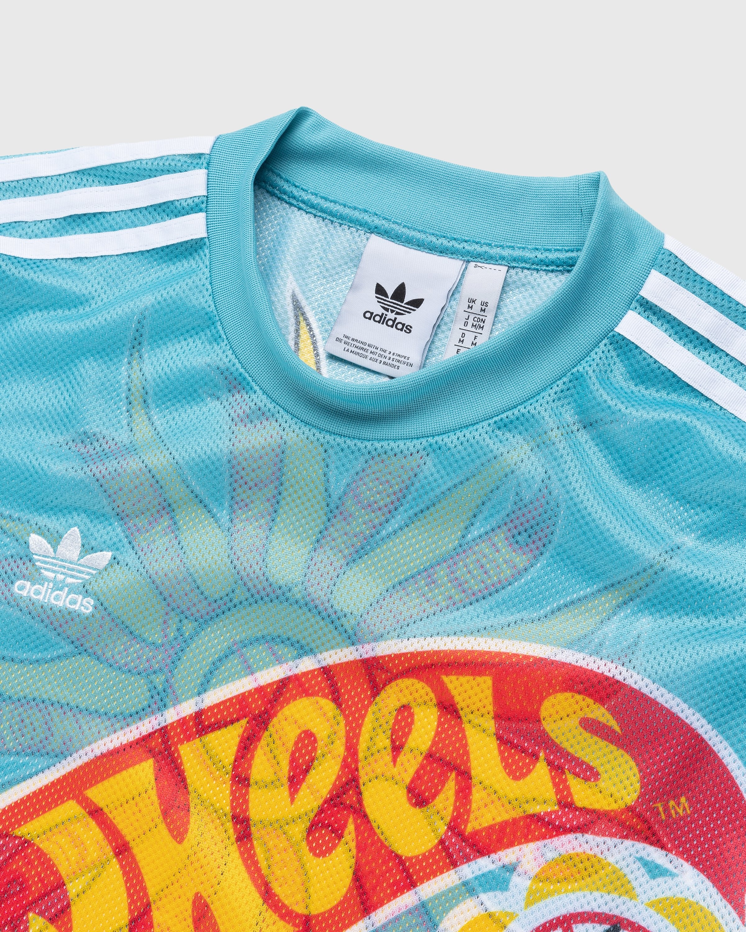 Adidas – Sean Wotherspoon x Hot Wheels Mesh Longsleeve Blue - Longsleeves - Blue - Image 4