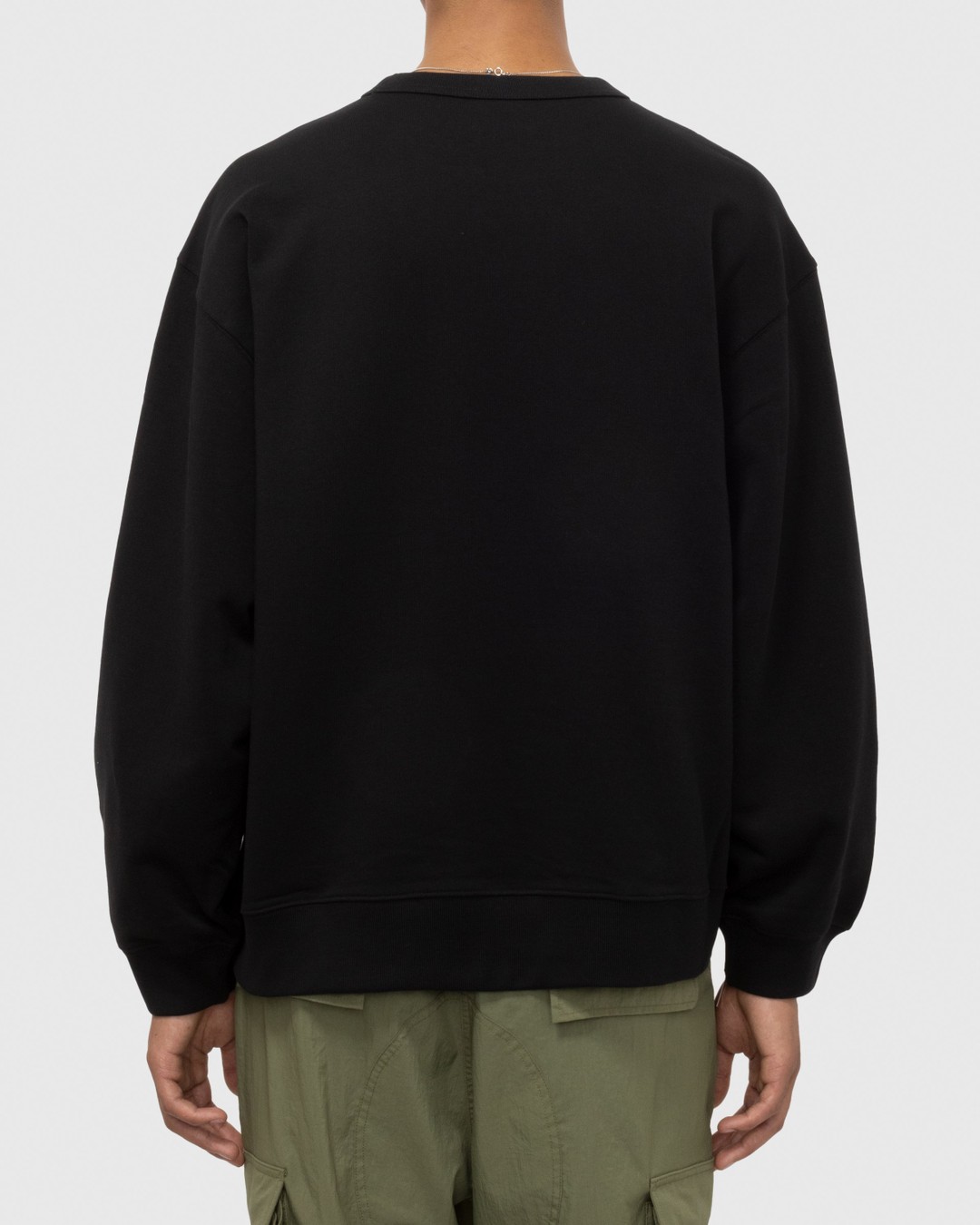 Dries van Noten – Hax Oversized Crewneck Black - Sweats - Black - Image 5