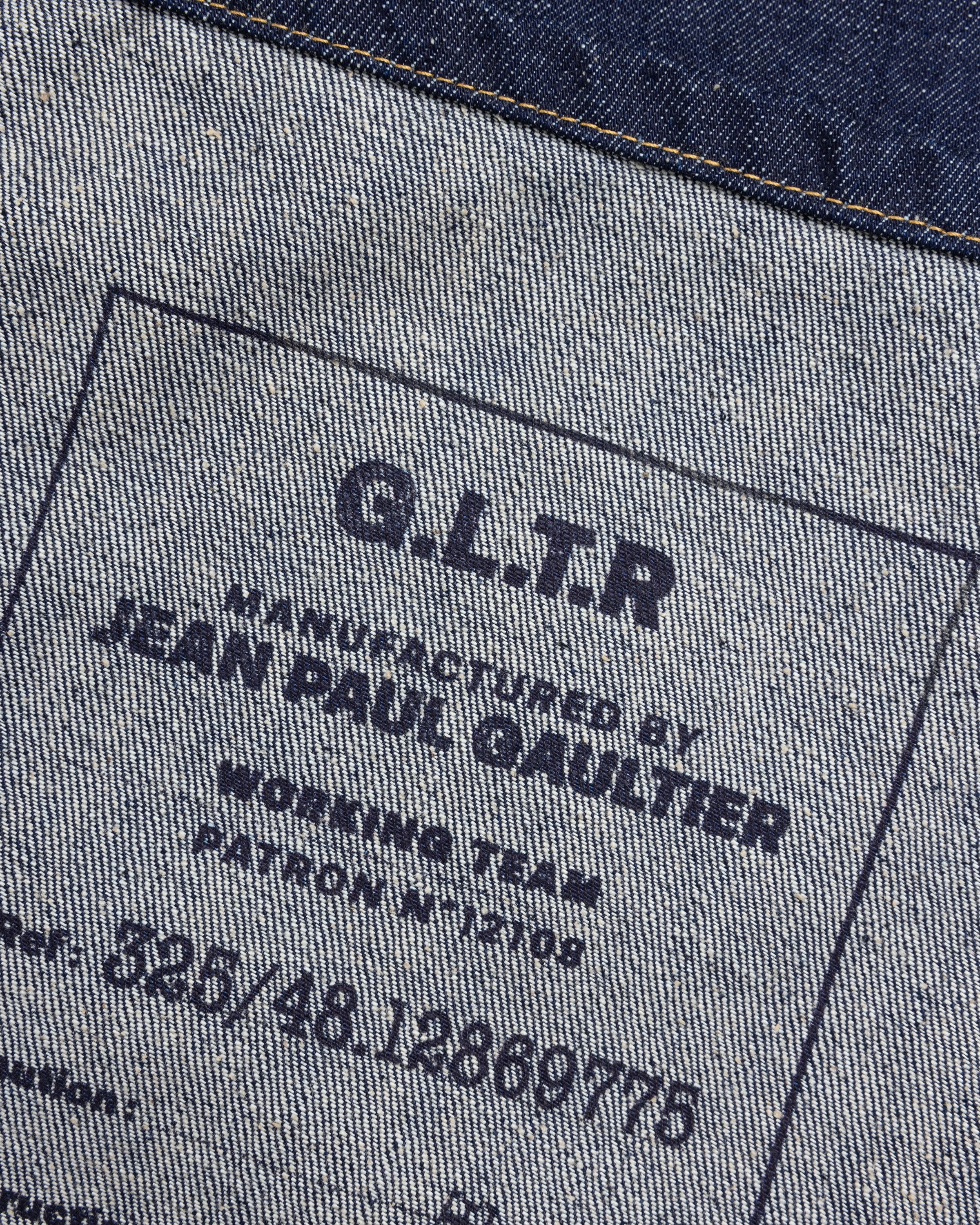 Jean Paul Gaultier – Jean Printed With 325 Indigo - Pants - Blue - Image 7