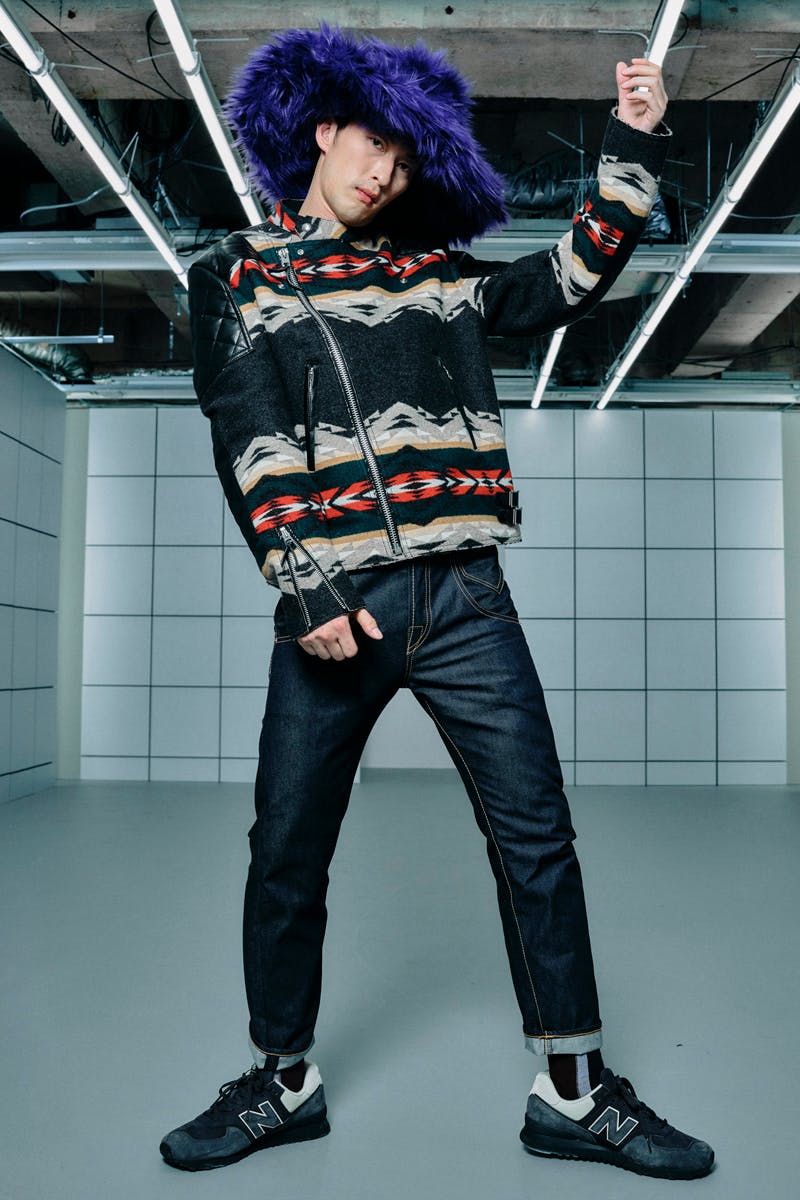Junya Watanabe Fall Winter 22 Collection Ft Jamiroquai