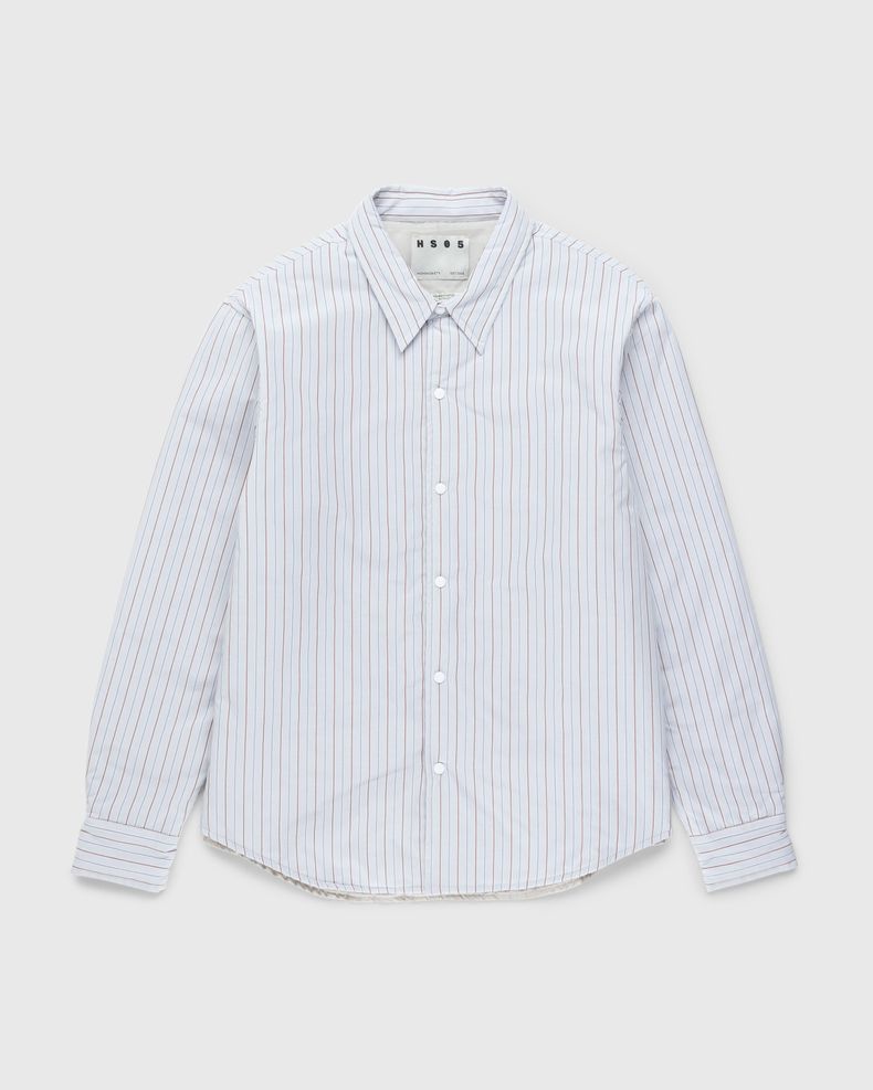 Insulated Shirt Jacket Striped