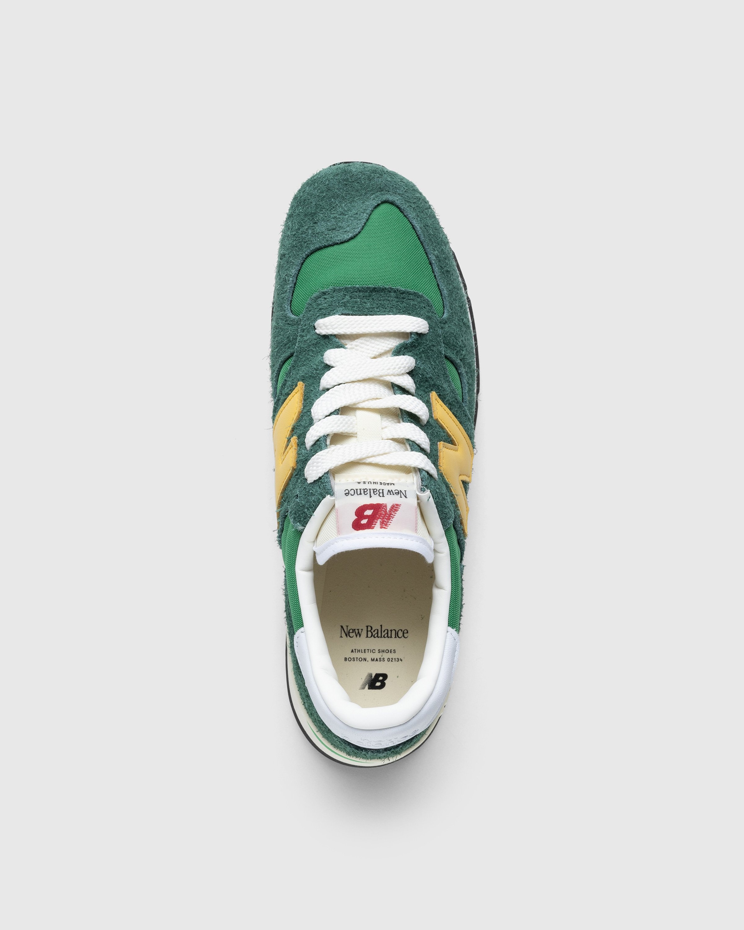 New balance top 420 yellow green