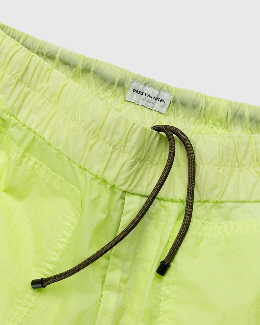 Dries van Noten – Pooles Shorts Lime - Shorts - Green - Image 5