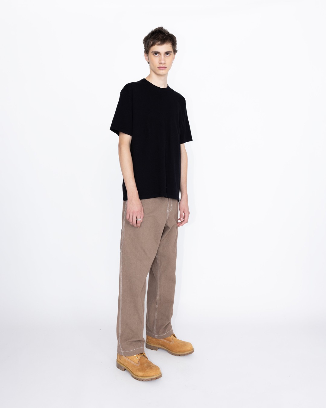 Highsnobiety HS05 – 3 Pack T-Shirts Black - Tops - Black - Image 4