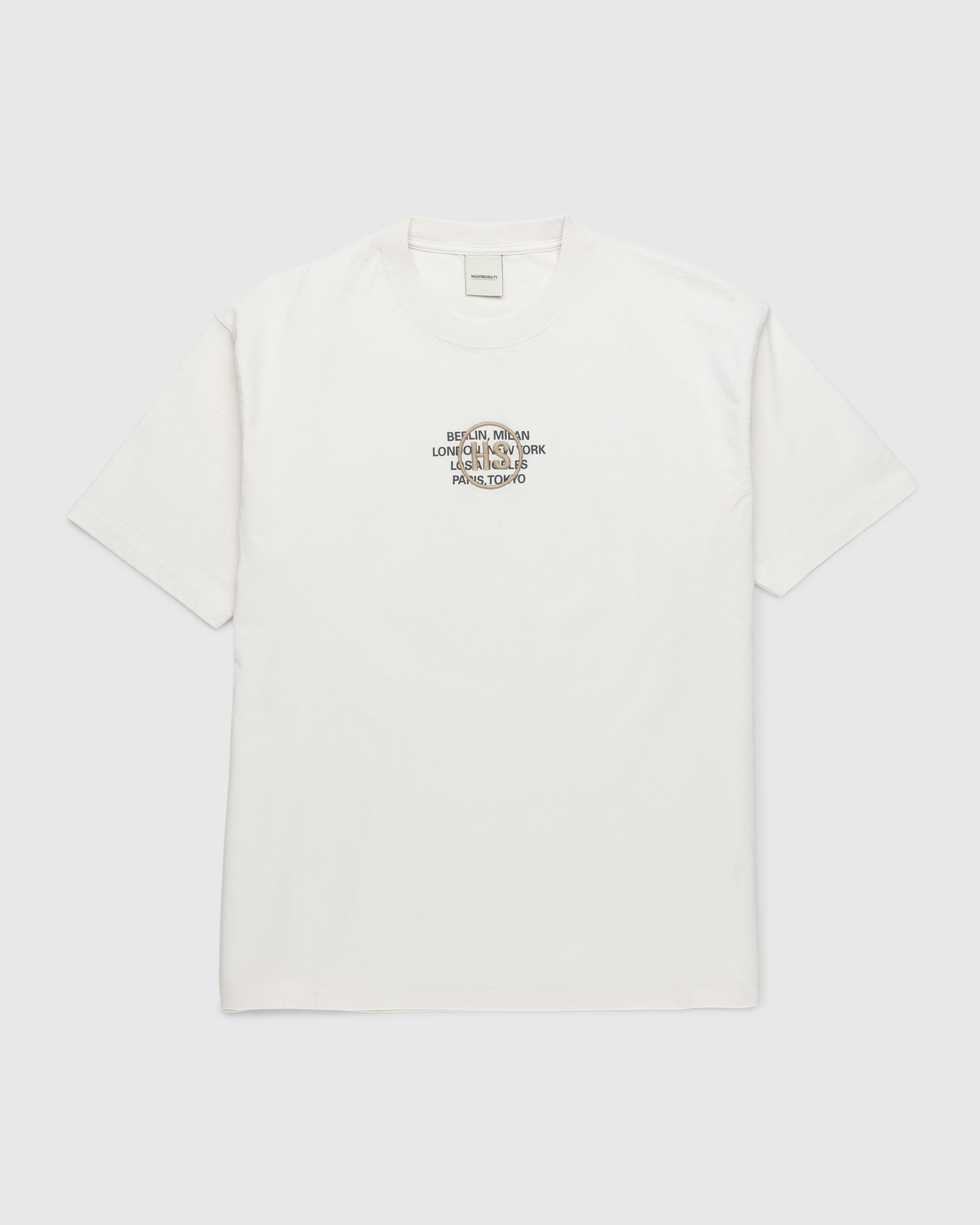 Highsnobiety – Upcycled Eggshell Jersey - T-Shirts - Beige - Image 2