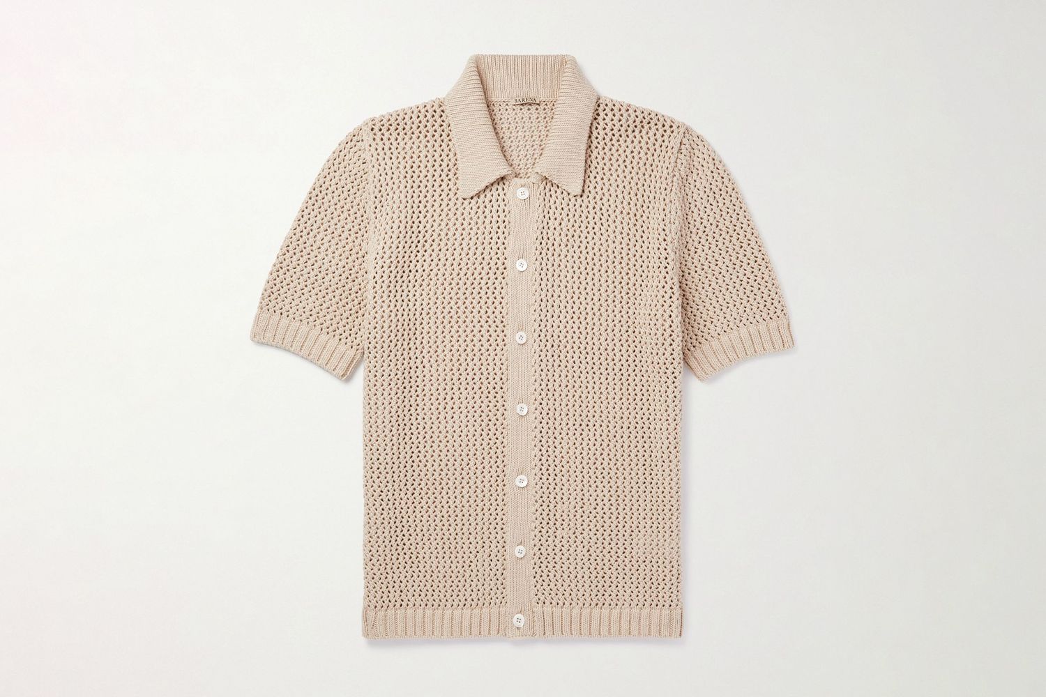 Baiocolo Crochet-Knit Shirt