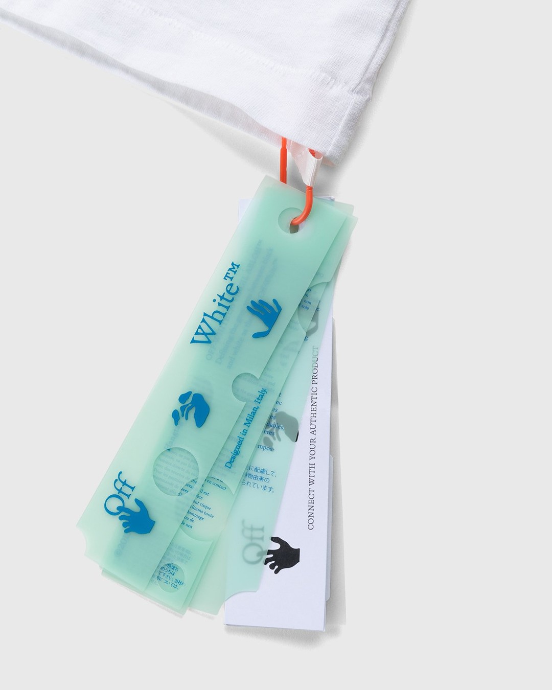 Off-White – Support Post-Modern Tee White/Red - T-shirts - White - Image 5