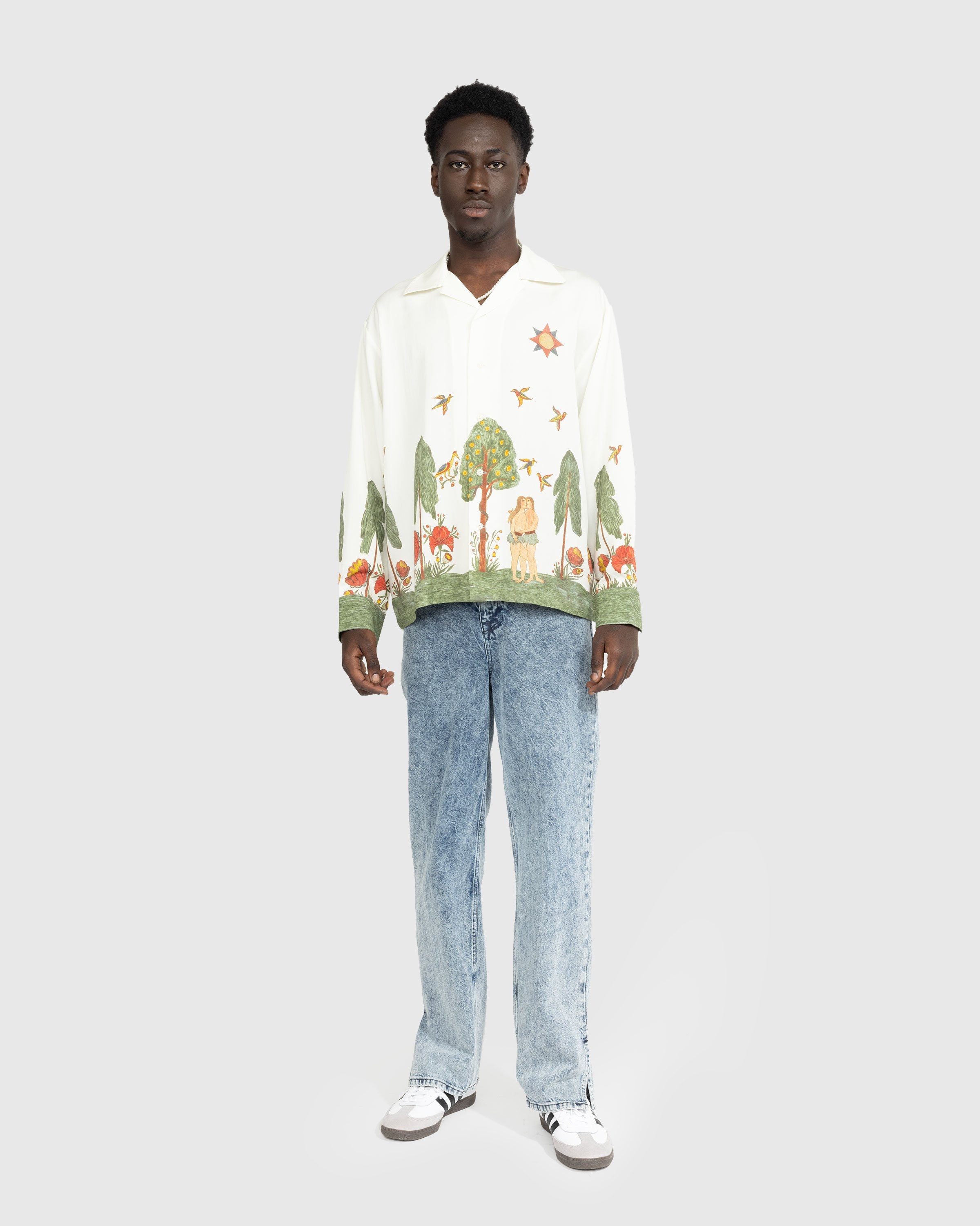 Carne Bollente – Eves Garden Button-Up Shirt Multi - Shirts - Multi - Image 6