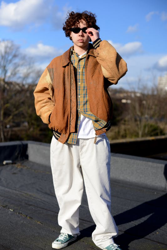 Model wearing GANT