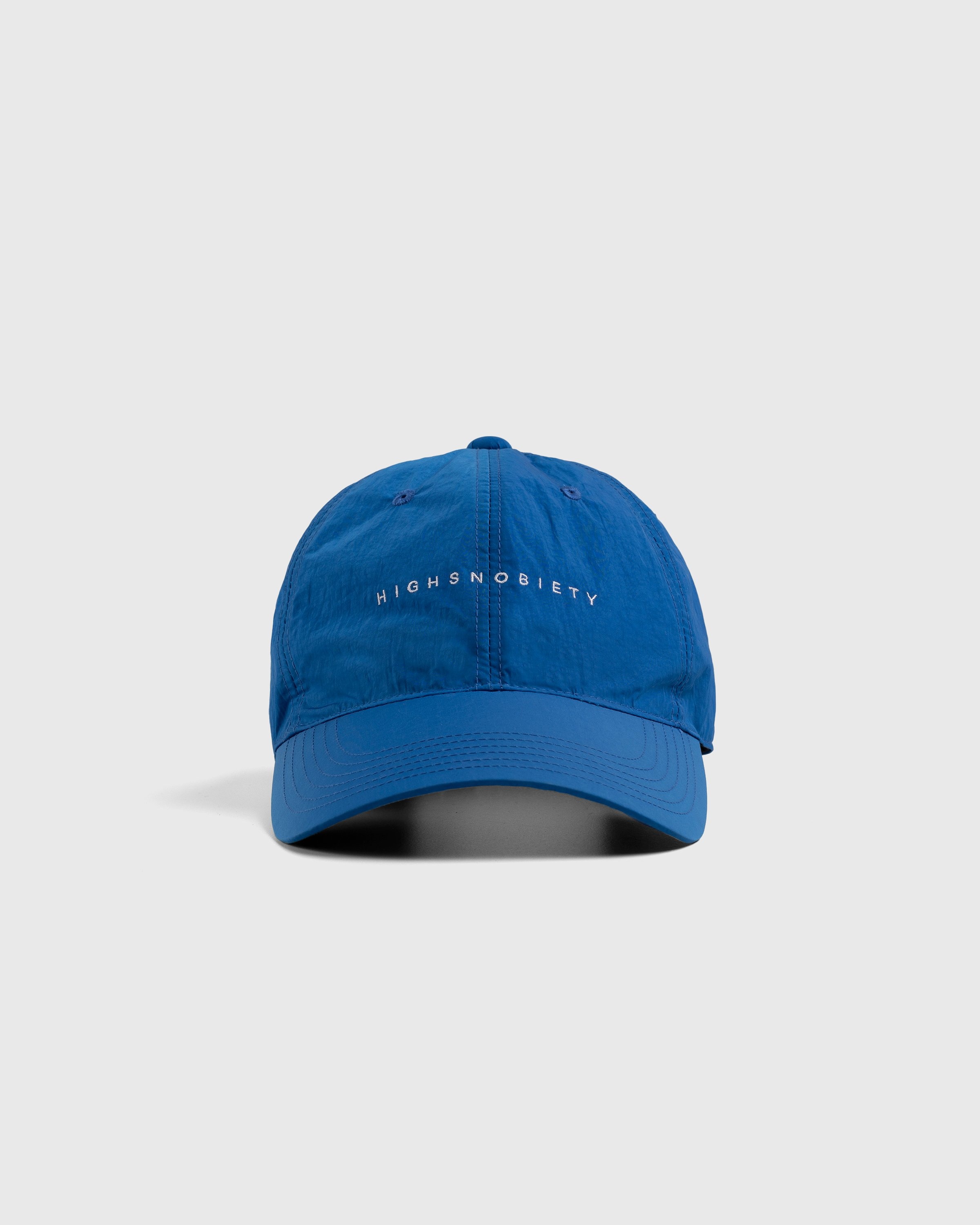 Highsnobiety – Nylon Ball Cap Cobalt Blue - Hats - Blue - Image 3