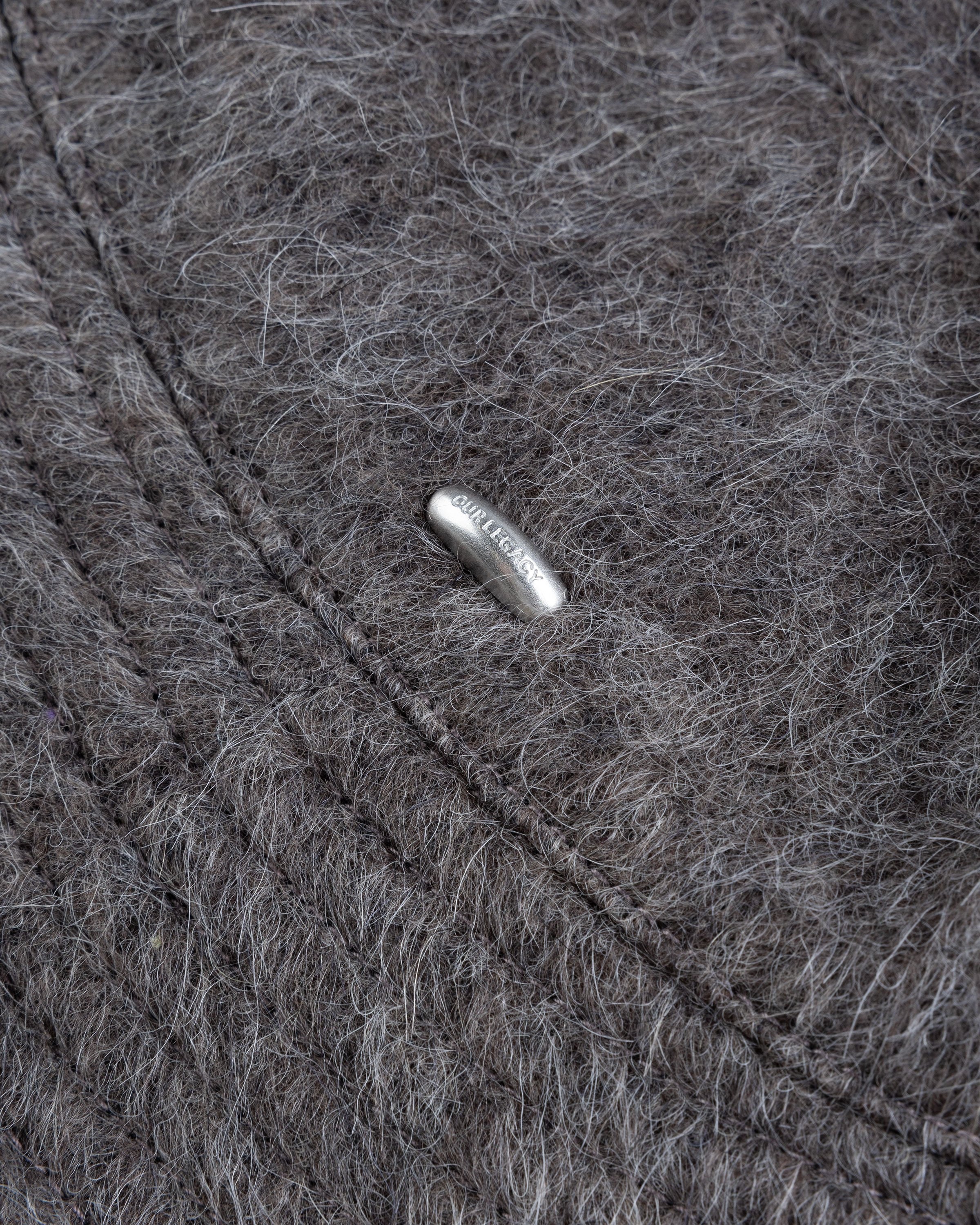 Our Legacy – Hairy Bucket Hat Gray - Hats - Grey - Image 3