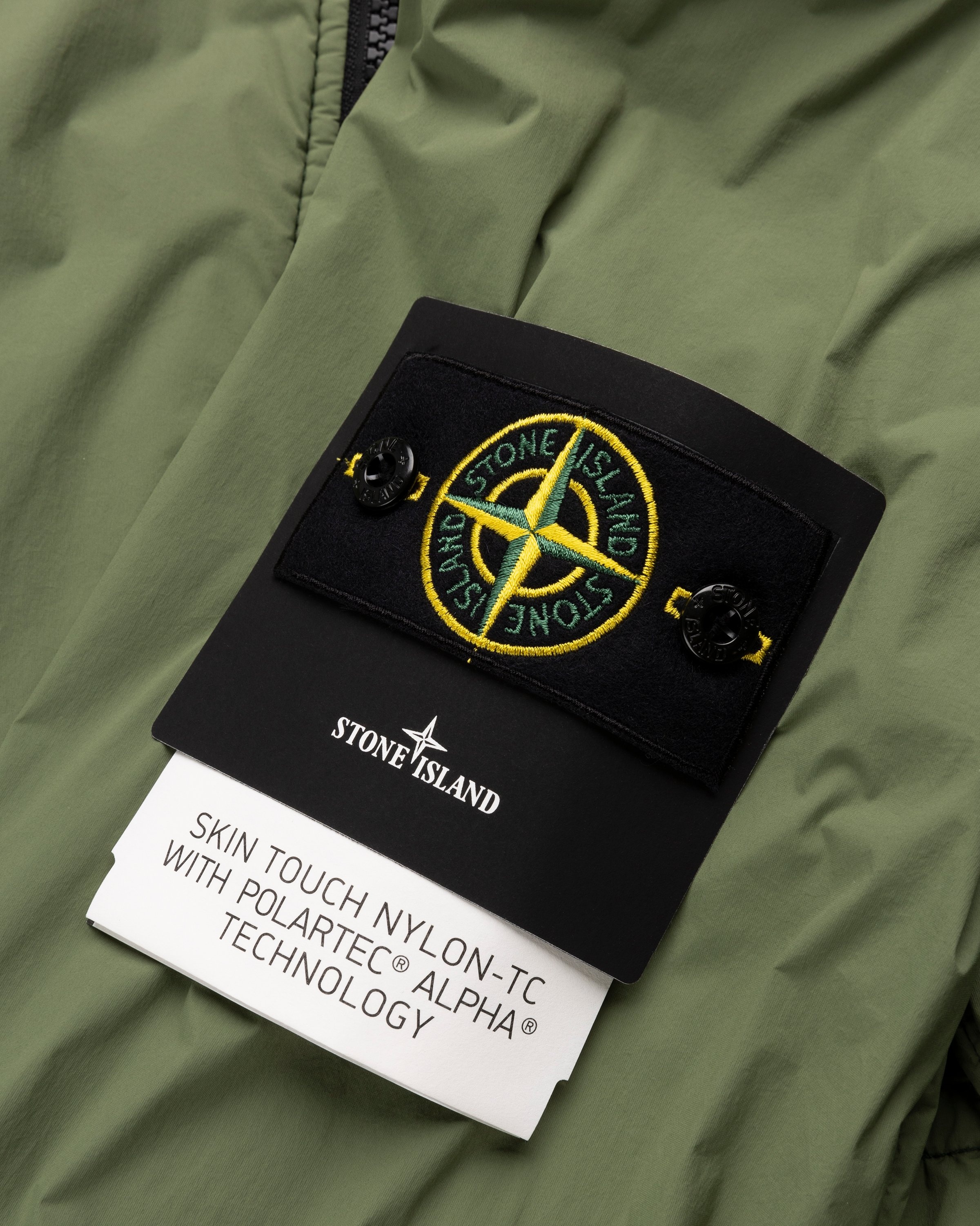 Stone Island 41331 Nylon Bomber Jacket Olive Highsnobiety Shop