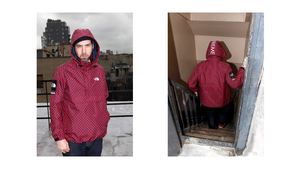 supreme x the north face history ss11