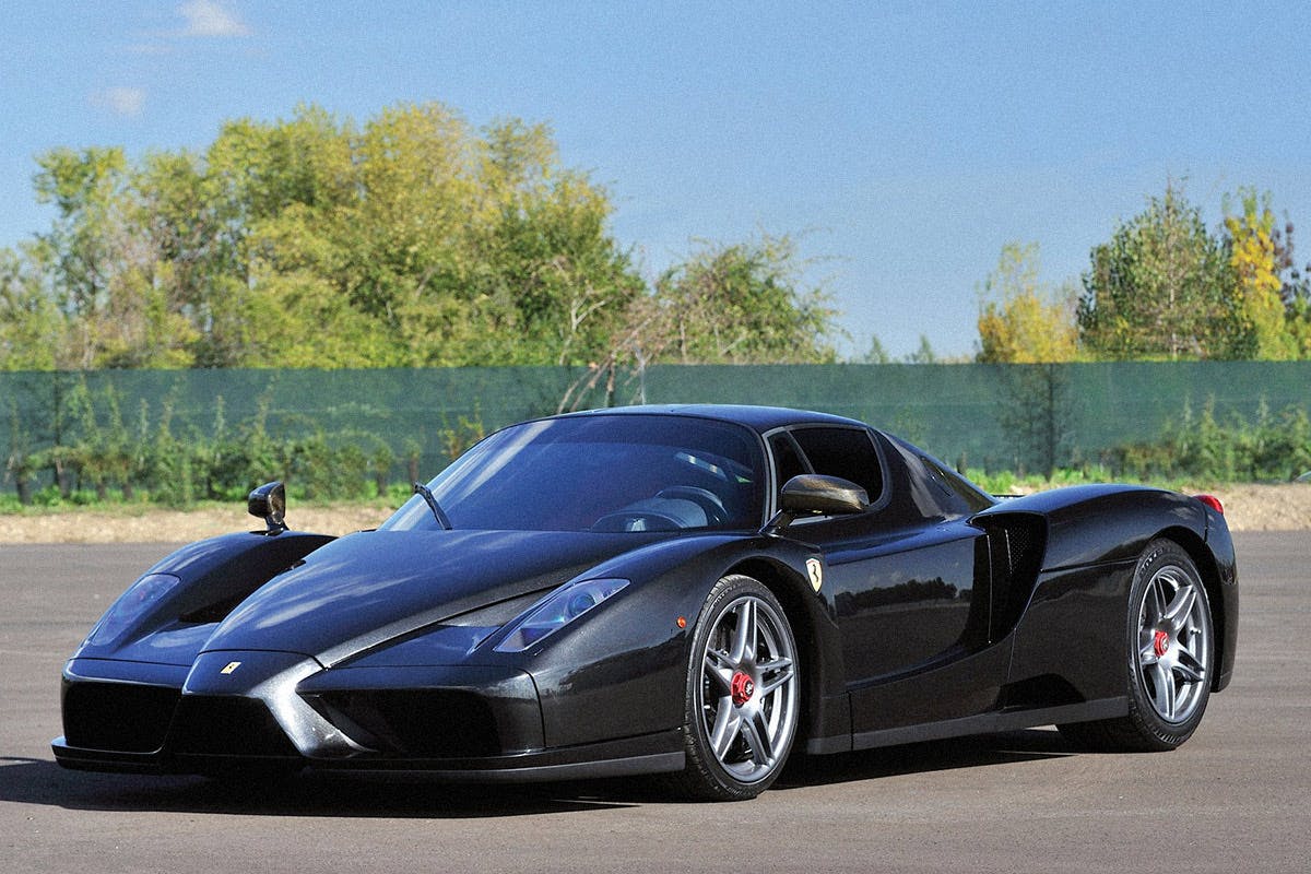 This Rare Black Enzo Ferrari Is Now up for for Million