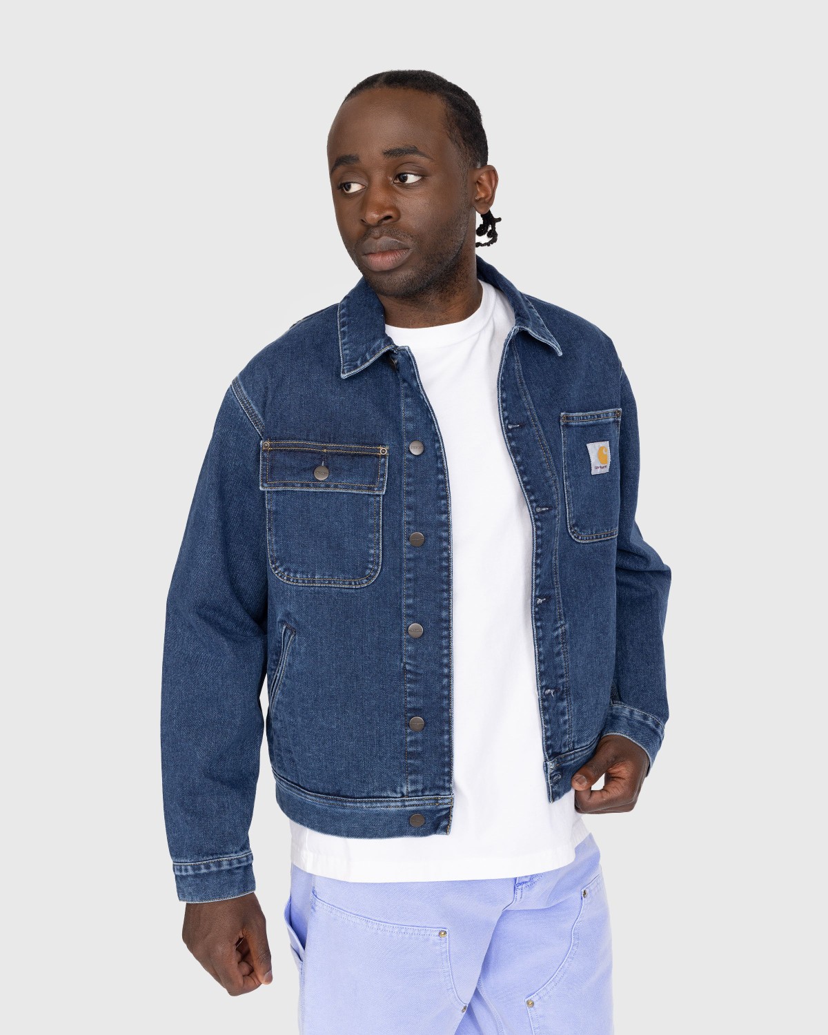 Carhartt WIP – Saledo Jacket Stonewashed Blue | Highsnobiety Shop