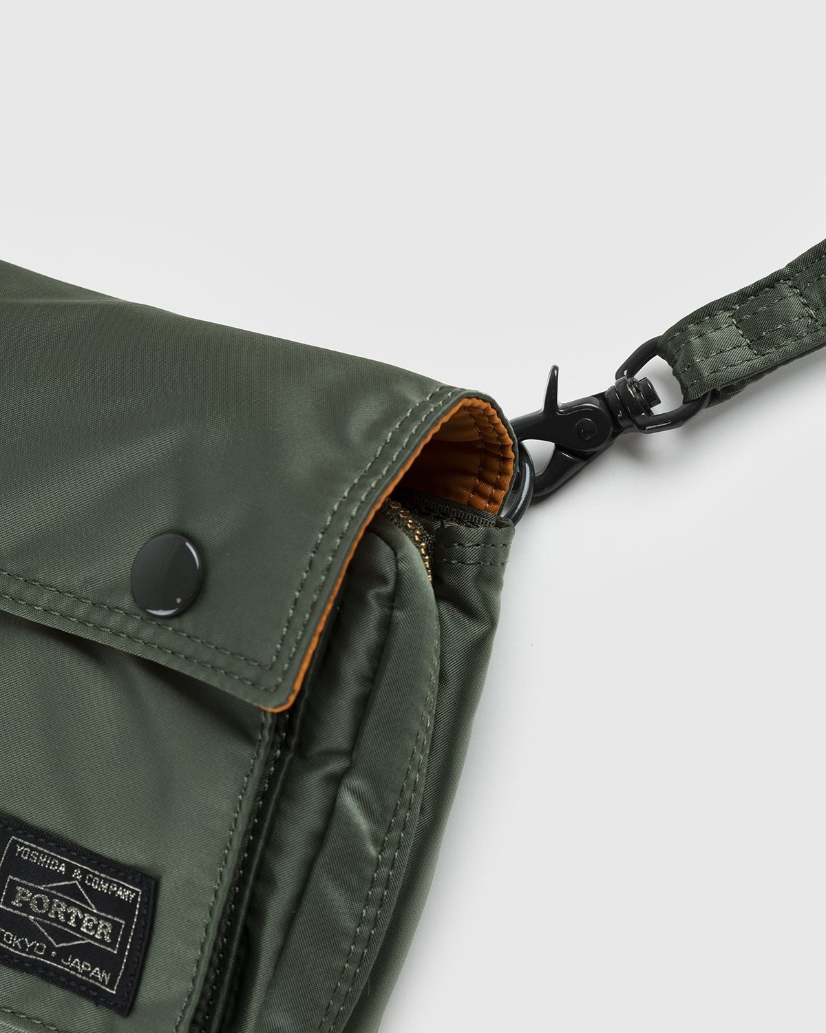 Porter-Yoshida & Co. – Tanker Clip Shoulder Bag Sage Green - Bags - Green - Image 4