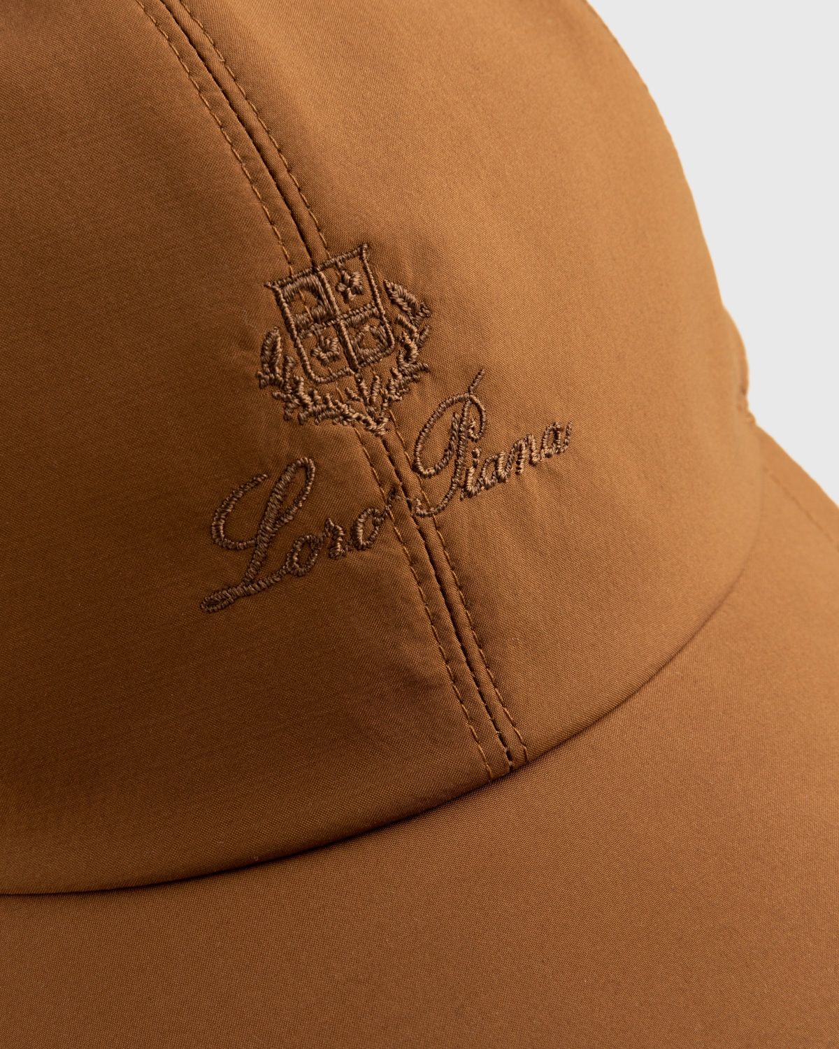 Loro Piana – Bicolor Baseball Cap Pecan / Ivory - Hats - Orange - Image 4