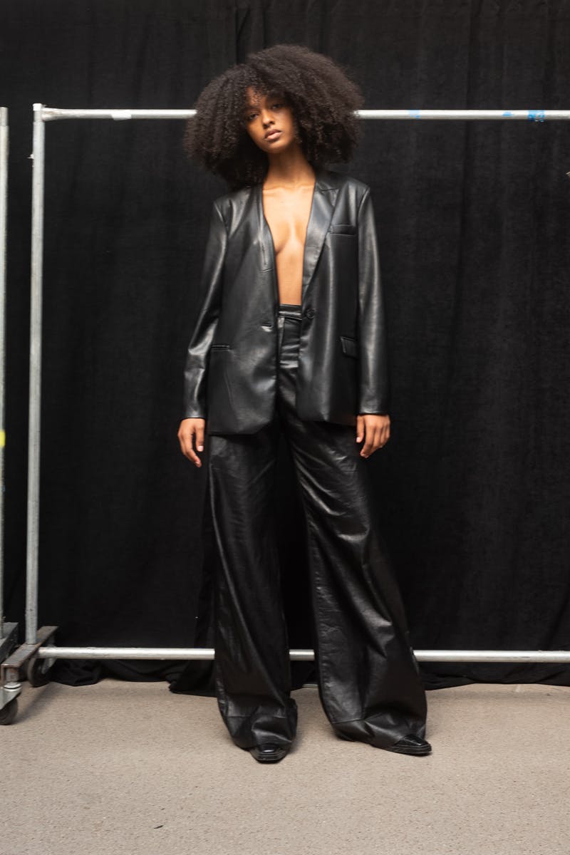 MR. SATURDAY SPRING/SUMMER 2022 PRESENTATION: “AS SHE’S FIXING HER HAIR” NEW YORK FASHION WEEK BACKSTAGE