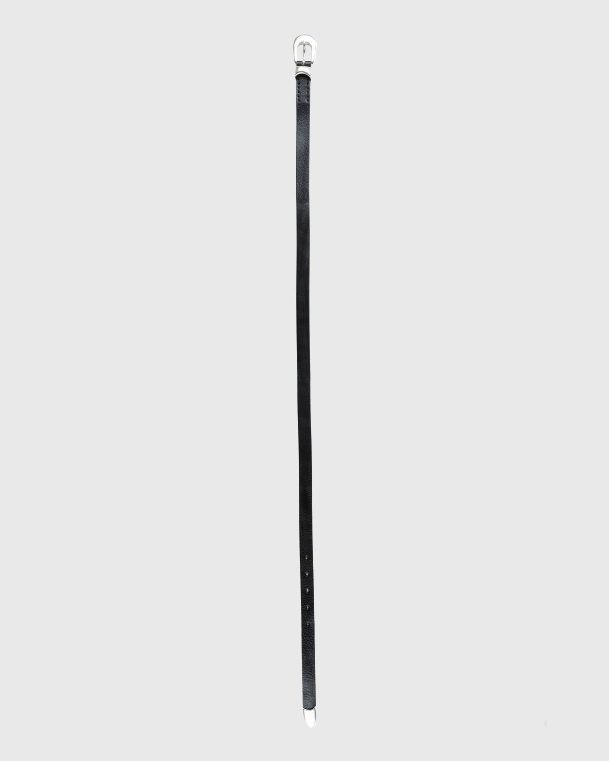 Our Legacy – Belt 2cm Black Leather - Belts - Black - Image 4