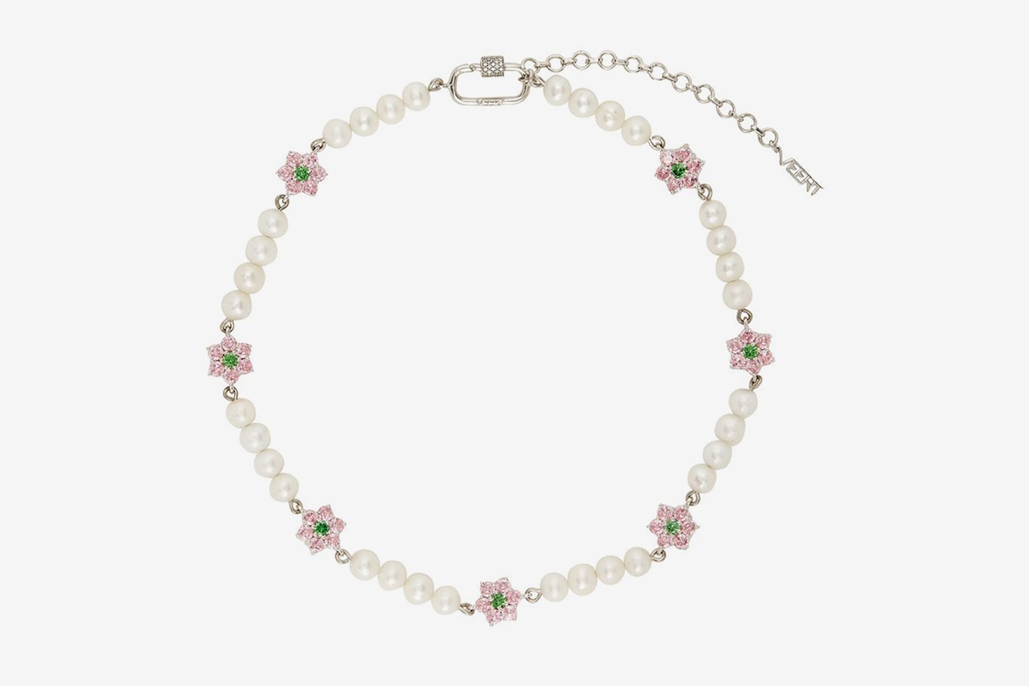 Flower Pearl Necklace