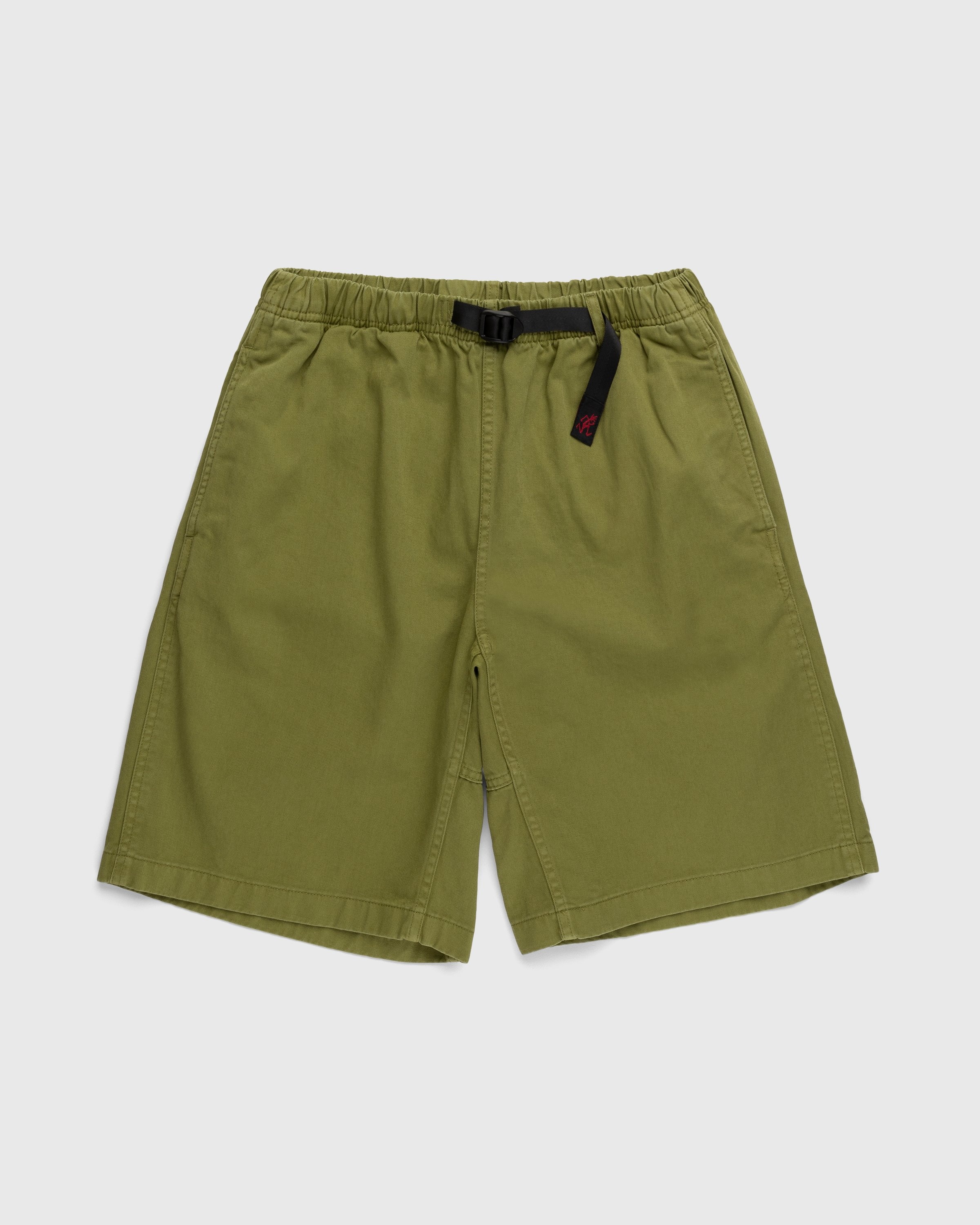 Gramicci – G-Shorts Moss - Bermuda Cuts - Green - Image 1